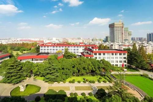 上海财经大学校园俯瞰图