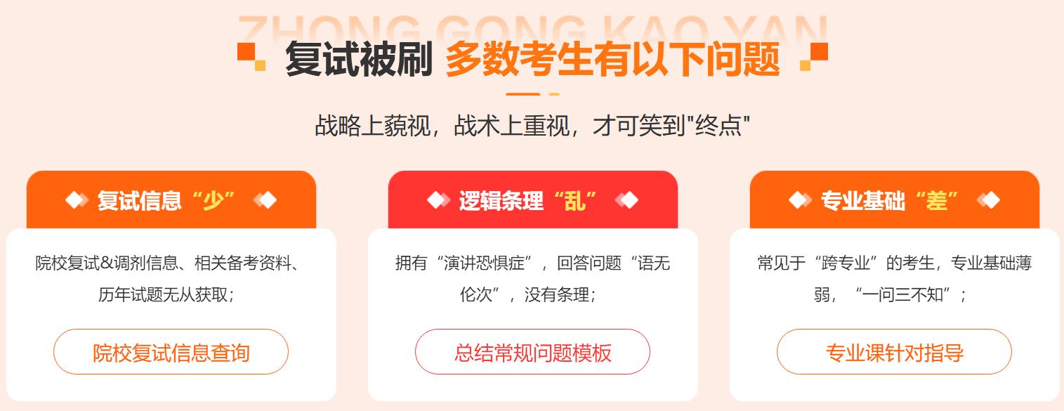 中公考研复试集训营