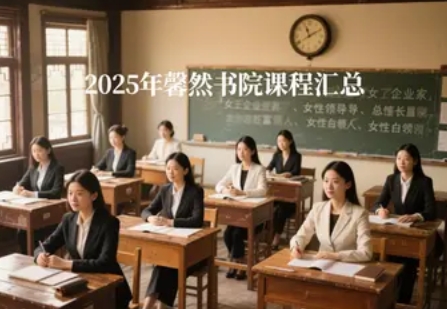 2025 年女性形象形体美学课程推荐课程介绍
