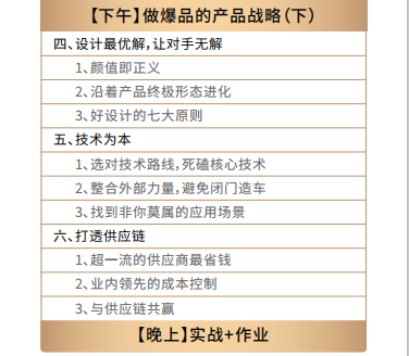 谷仓爆品总裁营