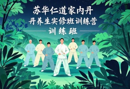 2025年丹道养生功课程介绍:苏华仁内丹养生训练营