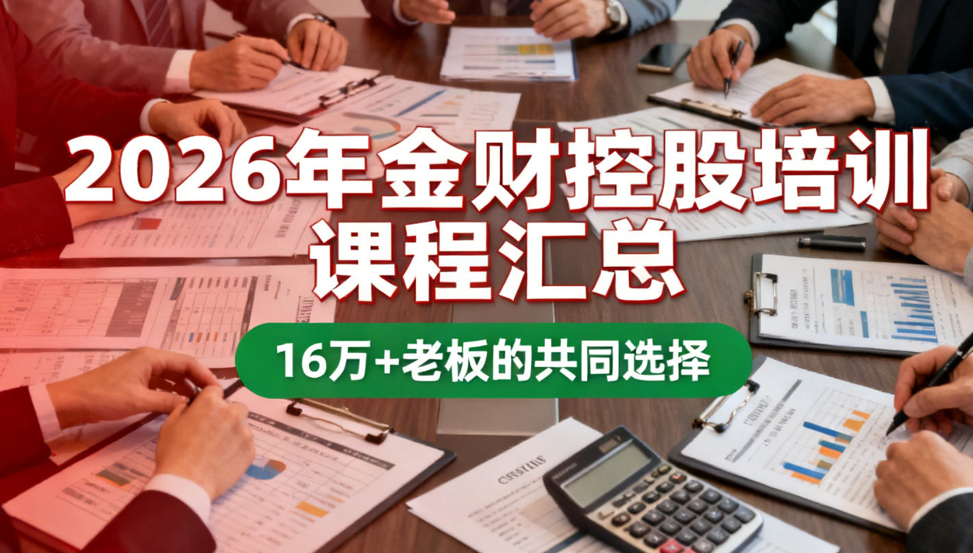 2026老板财税管理内容介绍