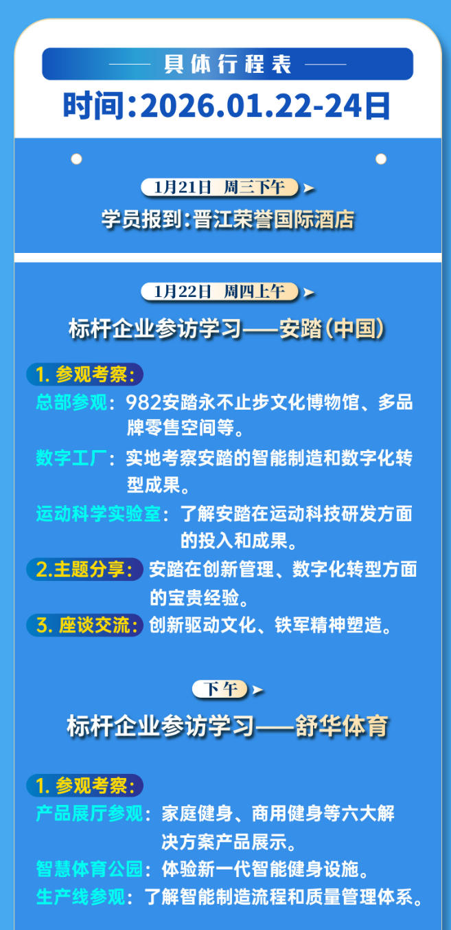 2025年1月22-24日同力合商学院生产运营与智能制造研修班走进_安踏_九牧集团_晋江经验馆_开元寺