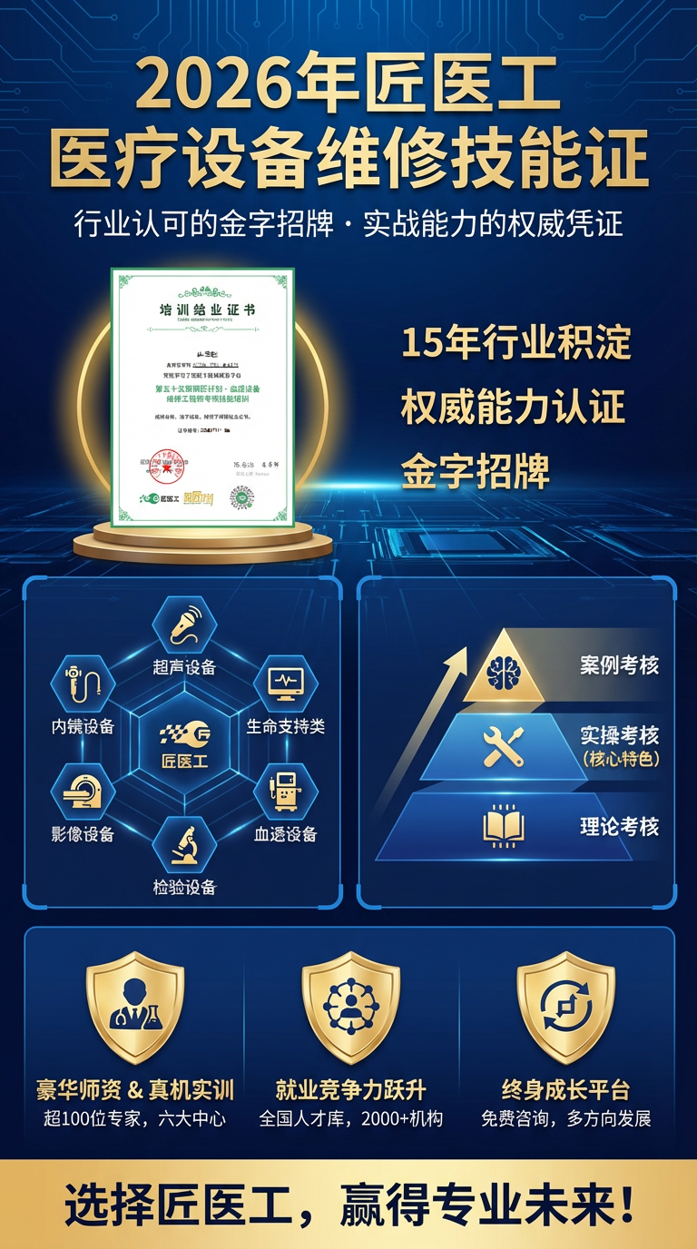 2026年医疗设备维修考什么证