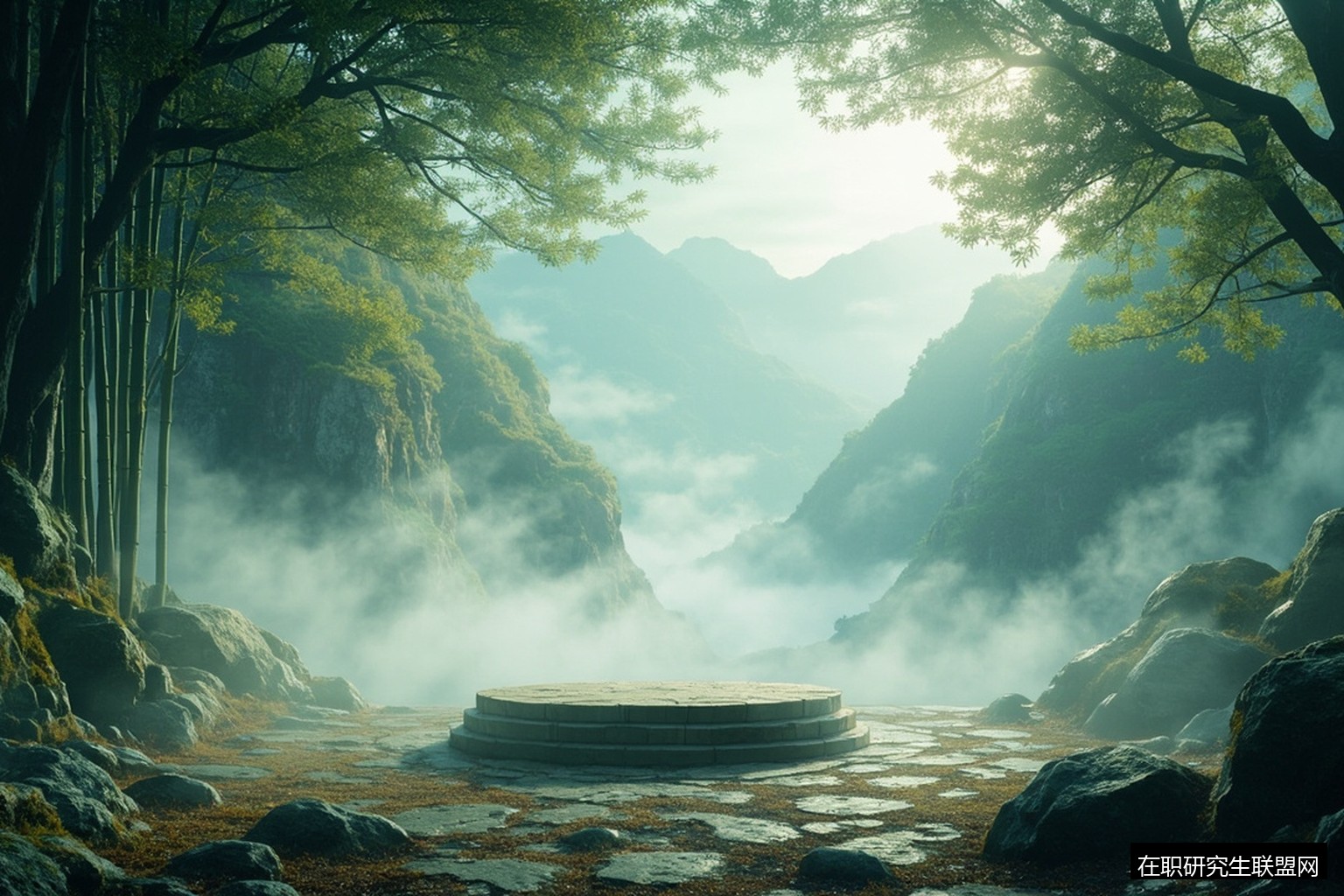 山谷竹林练功场 山谷竹林练功场