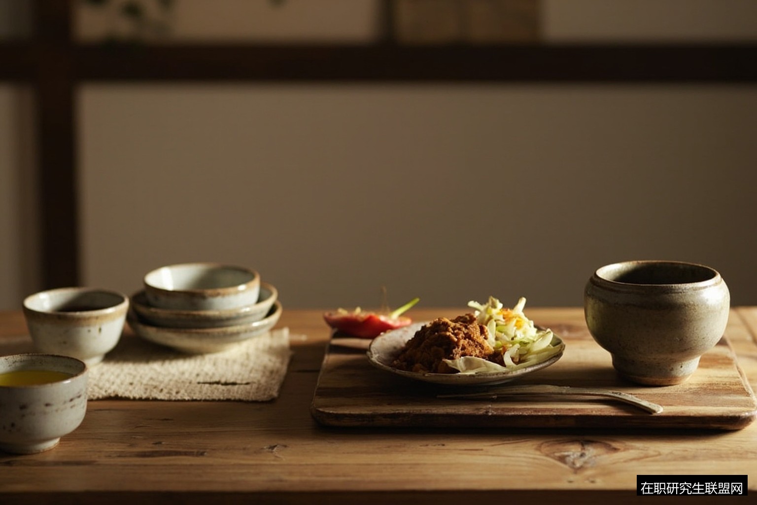 素斋茶盏木桌 素斋茶盏木桌