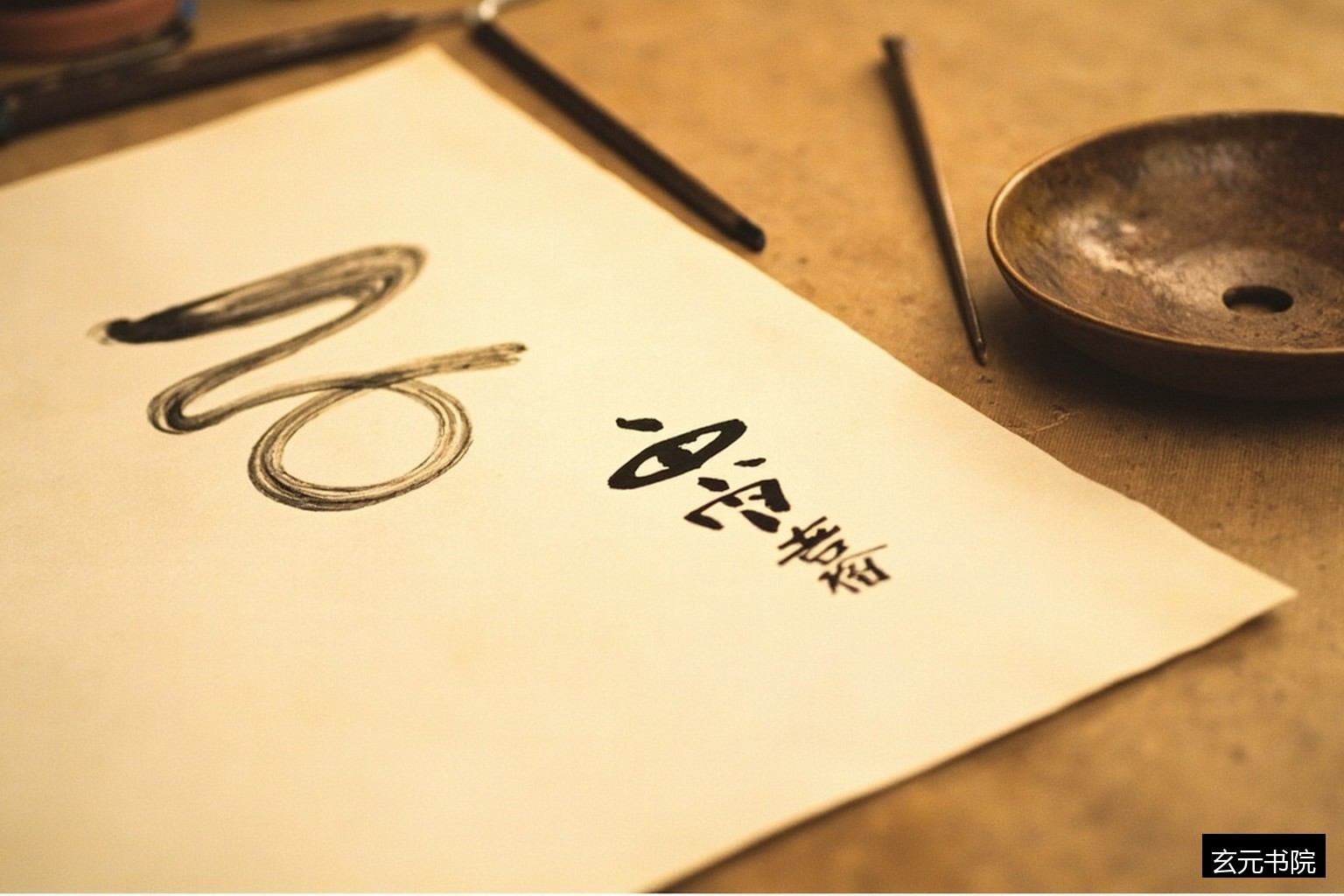 书法墨迹宣纸意境 书法墨迹宣纸意境